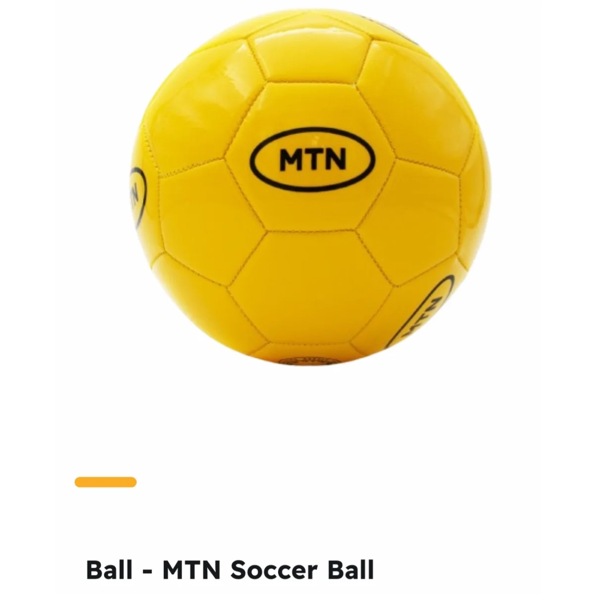 Ball - MTN Soccer Ball