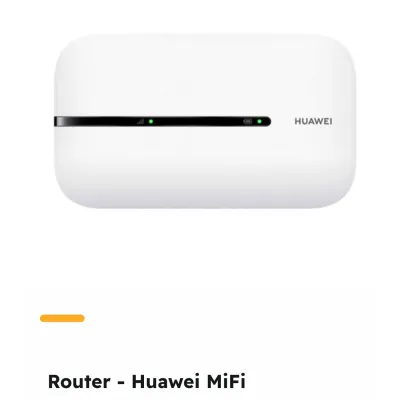 Huawei MiFi router